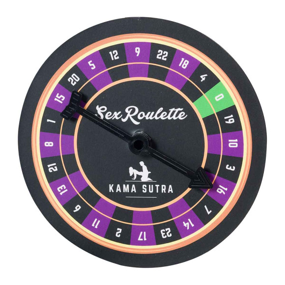 Настольная игра-рулетка Sex Roulette Kamasutra Настольная игра-рулетка Sex Roulette Kamasutra