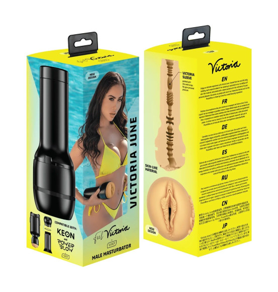 Мастурбатор-вагина FeelVictoria Stroker