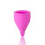 Розовая менструальная чаша Amphora M